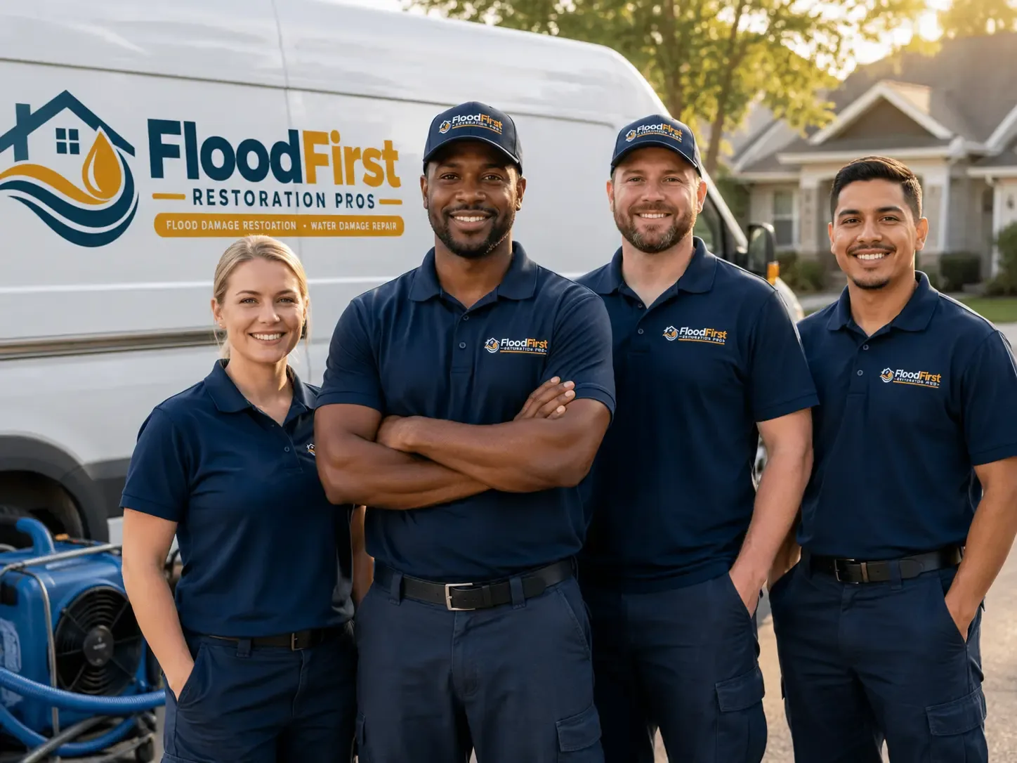 Flood Damage Restoration company in Lansing, NC